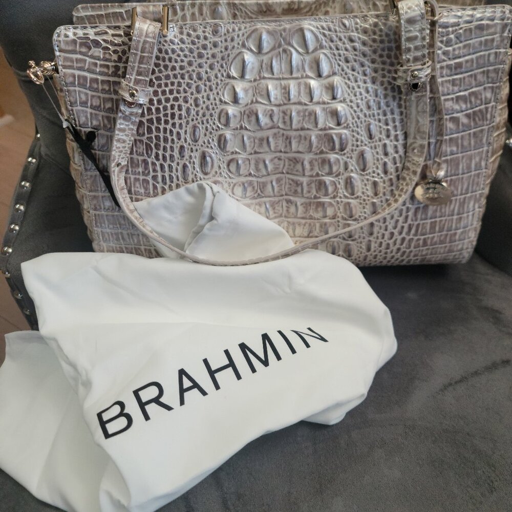 NWT Brahmin Melbourne Collection Josette Pristine Purse